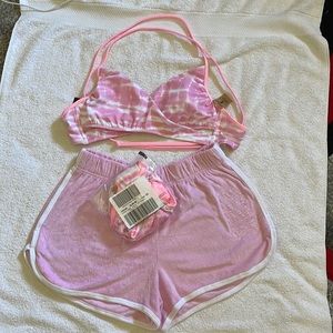 PINK 🐕 Shorts & Bikini Bundle